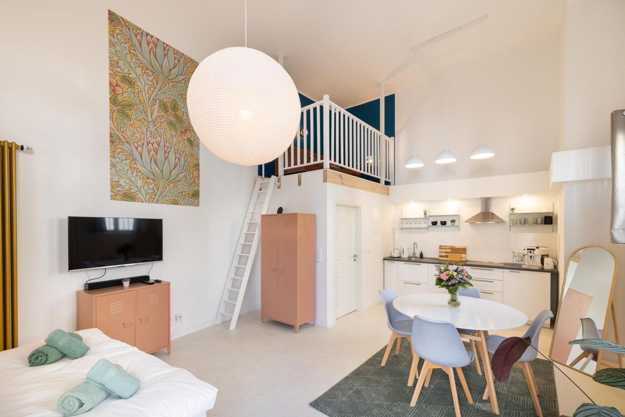 Great 1-Room Loft Berlin Extérieur photo